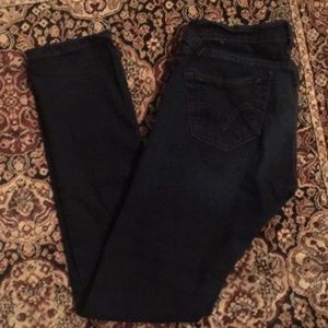 Levi dark denim skinny jeans